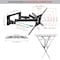 Barkan Barkan 40 - 90 inch Full Motion - 4 Movement Long Dual Arm Flat / Curved TV Wall Mount 132 lbs Black 4800 - alternate 5